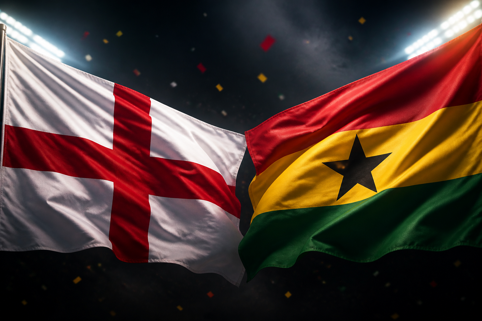 England vs Ghana